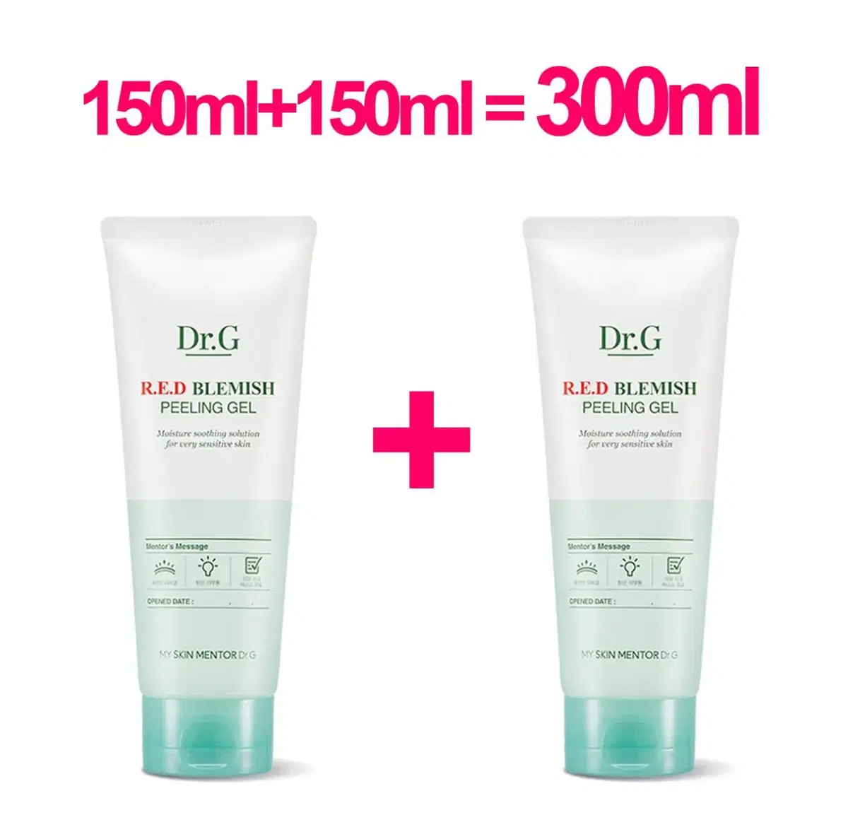 닥터지 레드 블레미쉬 필링젤 150ml + 150ml  2개